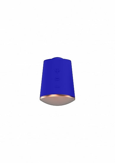 Elegance Rotating and Vibrating Clitoral Stimulator Dazzling Blue
